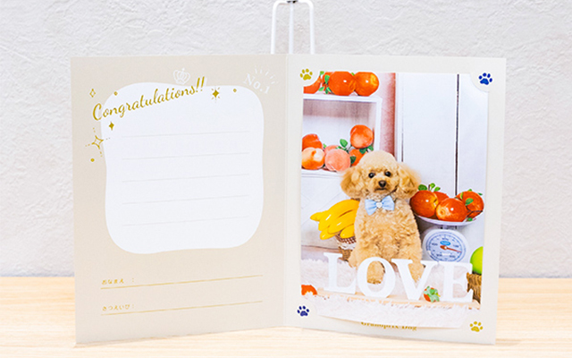 グランプリ特典記念台紙